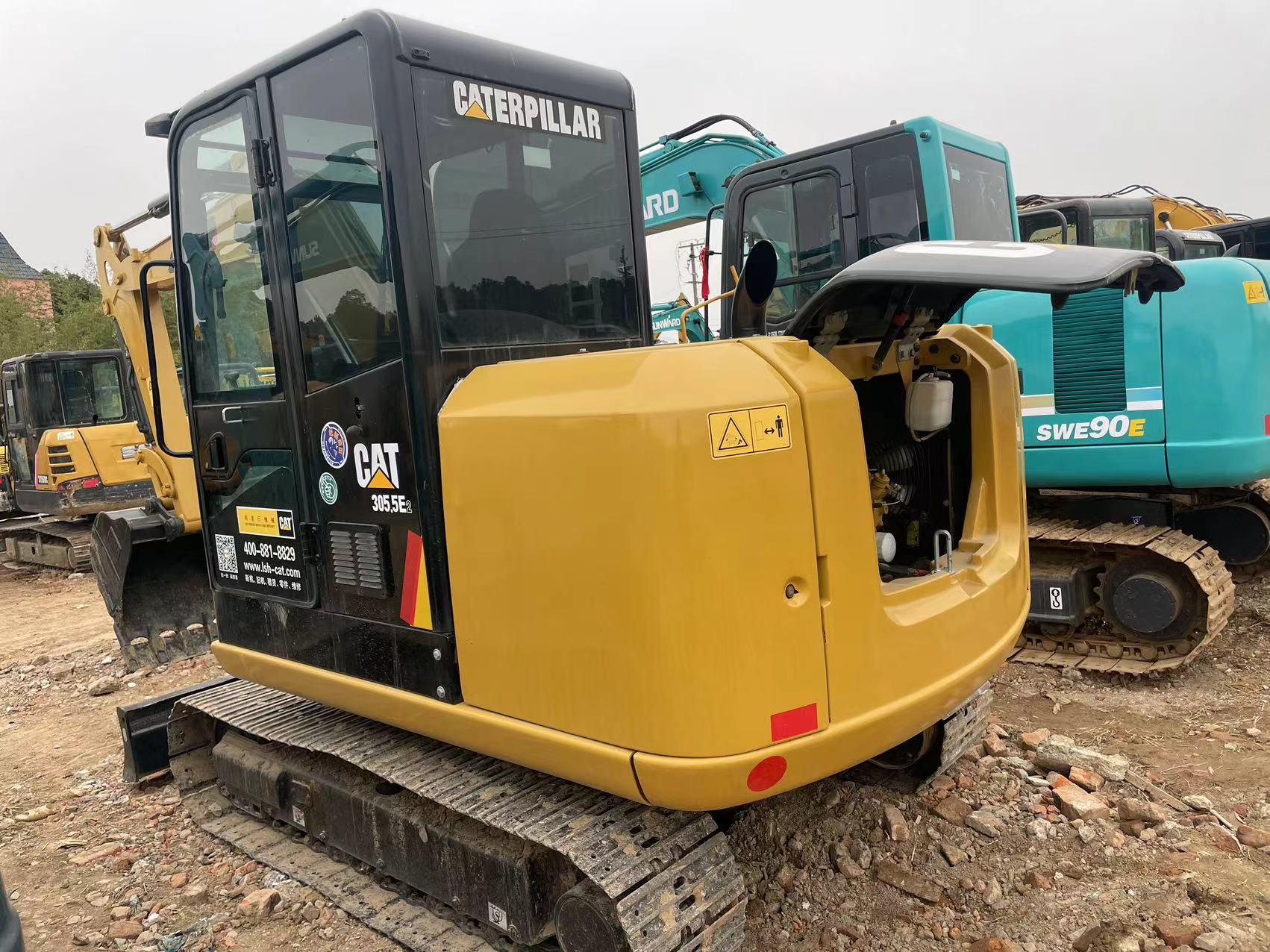Used cat excavator CAT305.5 digger used machinery 5.5ton excav price cat excav used cat