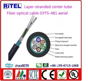 Quality Central loose tube layer-stranded fiber optic cable GYTA, GYTS, GYTY for outdoor duct and non-self supporting aerial wholesale