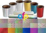 Hot Laser Holographic Film Seamless Rainbow Transparent PET EVA Material