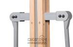 wooden street lamp outdoor fitness leg exercise machine