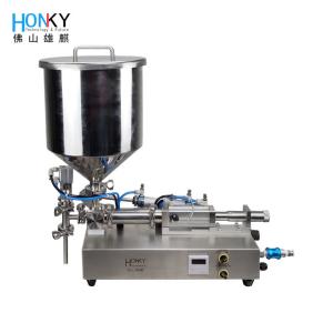 China Full Electric 1800 BPH Piston Liquid Filling Machine Desktop Design on sale