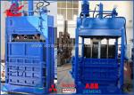 High Capacity Vertical Waste Paper Baler / Cardboard Baling Machines