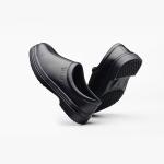 Chef Work Shoes Steel Toe Anti Smash Anti Puncture Casual Leather Shoes