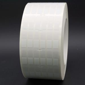 Quality 8x25-12.5mm Cable Adhesive Label 2mil White Matte Translucent Water Resistant Vinyl Cable Label wholesale