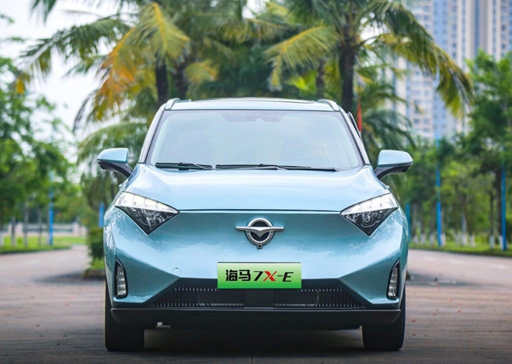 Haima 7X-E 7 Seats Passenger Electric Car MPV High Performance Range 500km