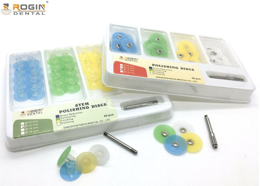 Different Sizes Resine Dental Polishing Discs Composite Kit Polishing With Stem