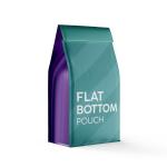250g 500g Flat Bottom Coffee Bags Biodegradable Zipper Coffee Packaging Bags