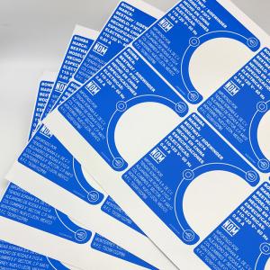 Quality Weatherproof Household Essentials Labels Kiss Cut Matte BOPP Film wholesale
