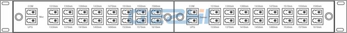 2 Units 16CH CWDM Mux/Demux FMU Plug-in Module in 2-Slot 1U 19