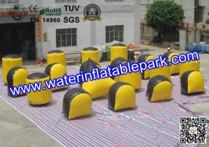 Quality Tactical Inflatable Bunker For Paintball Sport Games , Paint Ball Bunkers wholesale
