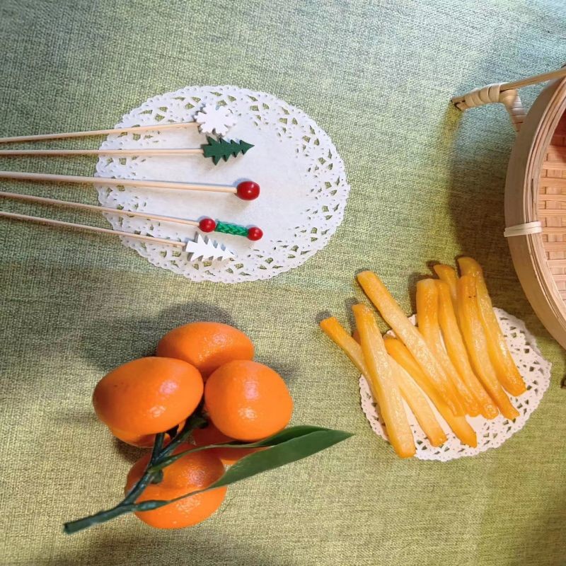 800ml Disposable Cornstarch CPLA Food Container Set With Bamboo Pick Customized In Takeout Food Store