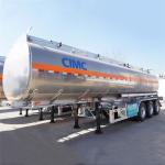3/Tri Axle 45000L Aluminum Tankers Truck Trailers for Sale in Zimbabwe