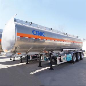 Quality 50T Aluminum Tanker Trailer For Fuel Transportation wholesale