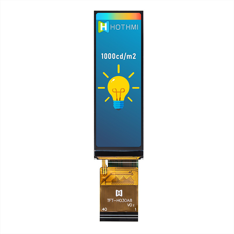 3.0 Inch IPS 268x800 Wide Temperature TFT Display Panel ST7701S For Instrumentation