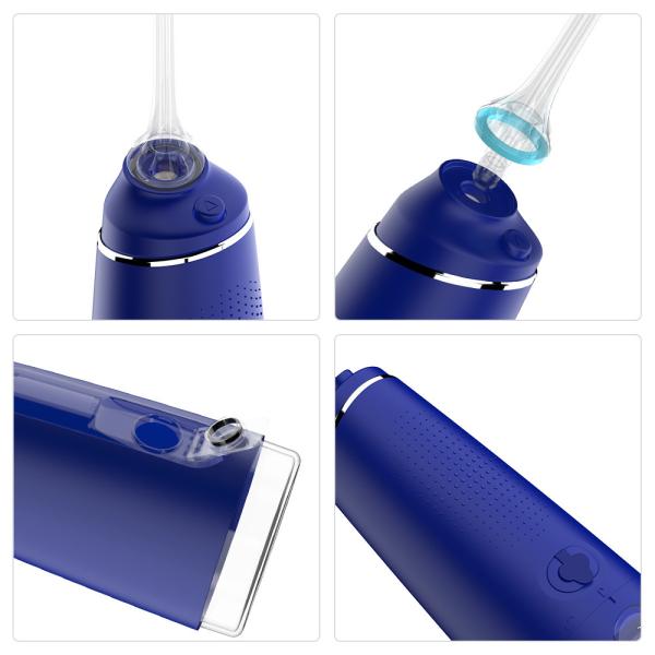 OLED Battery Display Nicefeel Cordless Water Flosser 300 ML Water Tank DIY Modes