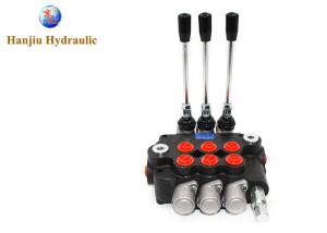 Quality Hydraulic Agricultural Machines Directional Control Valve 3 Levers 21gpm Monoblock wholesale