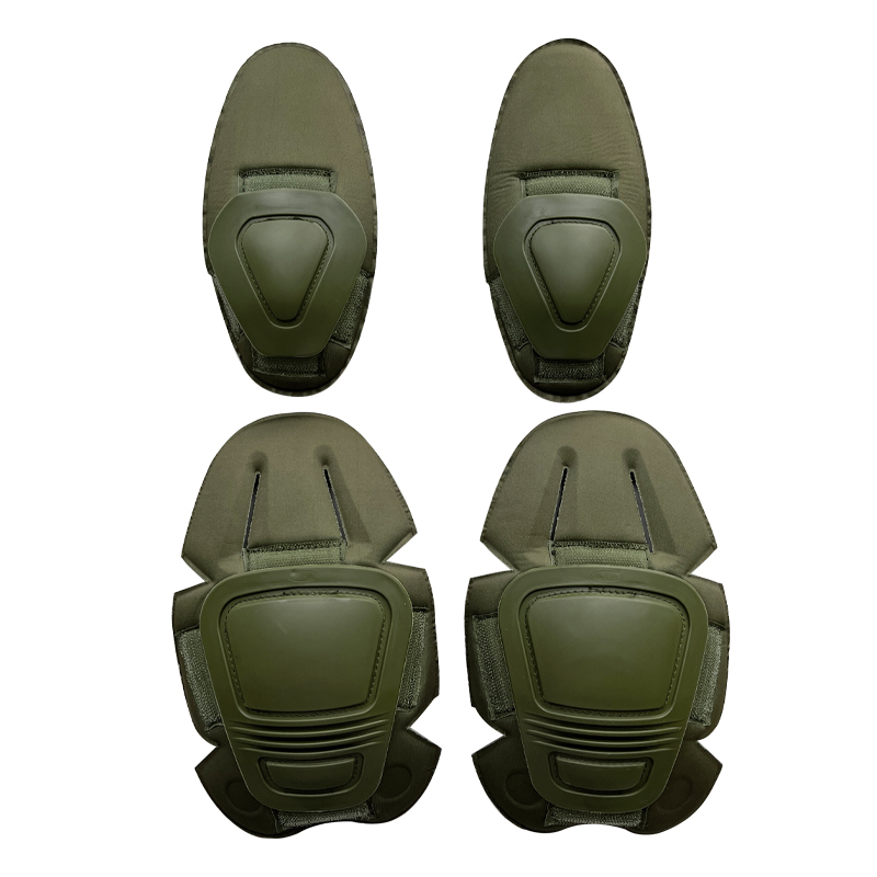 Basic Protection Features Flexible Frog Knee and Elbow Pads for Outdoor Activities