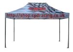 Printed Marquee Folding Gazebo Tent 4.5x6 Commercial Canopy Trade Show Tent