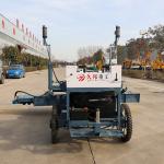 High Performance 4 Wheels Ride on Concrete Vibration Laser Screed