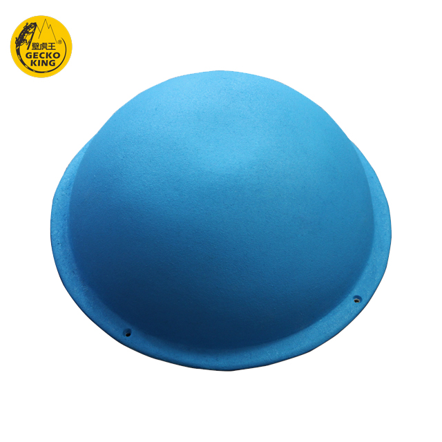Wooden and Ordinary Walls Alike Adult Small 3D Circle Fiberglass Rock Climbing Volume