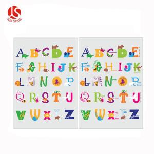 Quality Interesting Letters Game Printed Plastic Placemat for Kids Usage wholesale