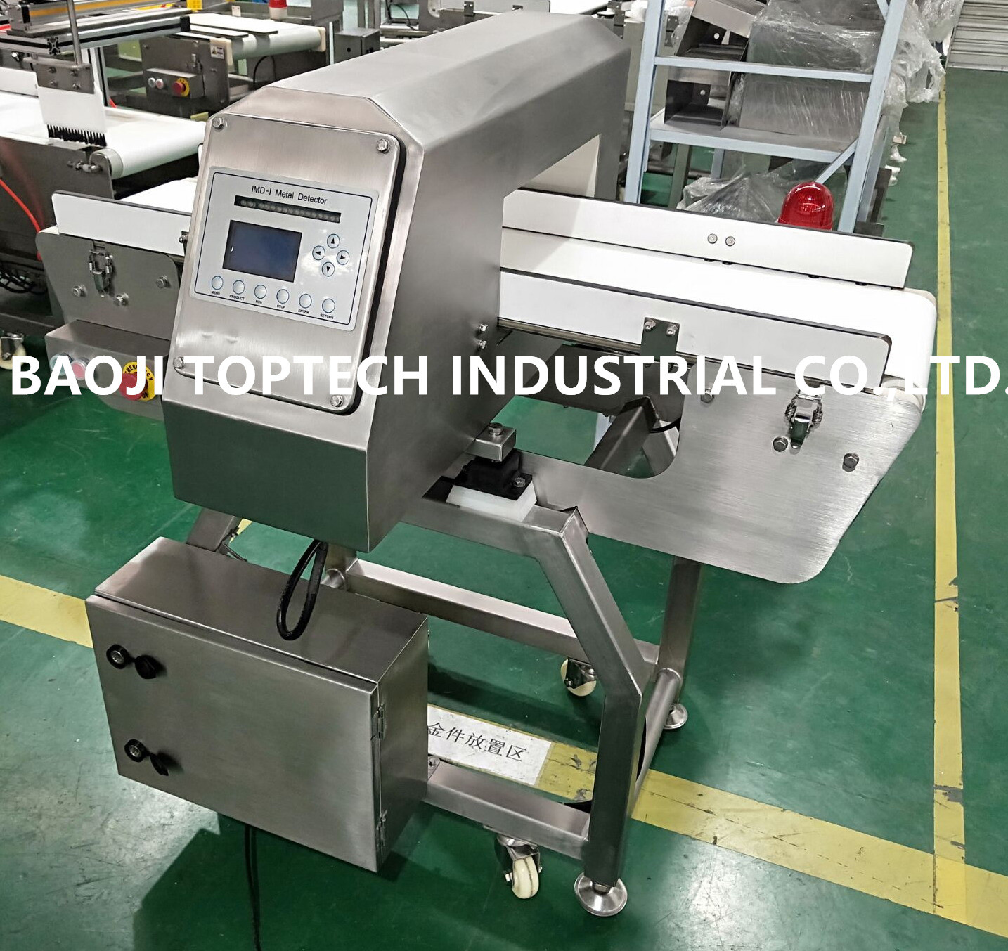 High Accuracy Conveyor Tunnel Metal Detector for Foods (factory price)