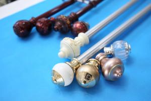 Quality Window Decorative Galvanized Pipe Curtain Rod 6.7 Metre 26mm wholesale