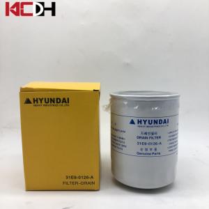 Quality Hyundai Excavator Parts Hydraulic Line Filter Element Oil Filter 31e9-0126 wholesale