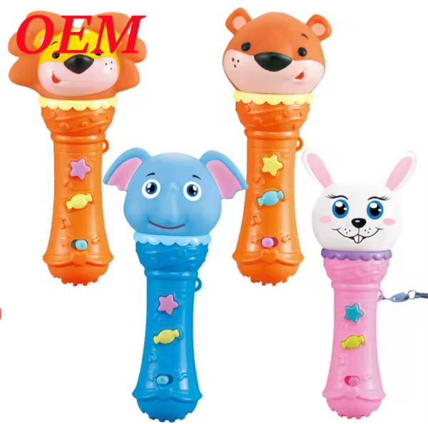 Kids Handheld Wireless Microphone Toys Musical Instrument Karaoke Singing