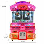 Coin Operated System Prize Vending Machine for Double Players in High Demand