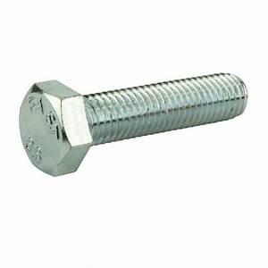 Quality Zinc Coated Hex Head Flange Bolt Fully Threaded DIN 933 Screw Class 8.8 wholesale