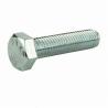 Buy cheap Zinc Coated Hex Head Flange Bolt Fully Threaded DIN 933 Screw Class 8.8 from wholesalers