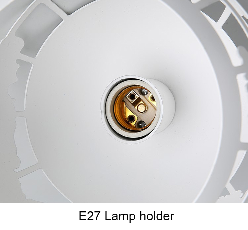 E27 Led Ceiling Light Industrial Nordic Modern Ceiling Lamp for Living Room Bedroom Decor Wood Cube Earth Lamp(WH-WA-58)