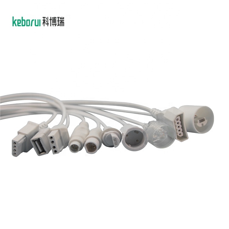 3.2M Disposable IBP Pressure Transducer Cable For Utah Transducer