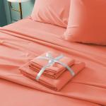 Bamboo 2200 Series 6pcs Brushed Microfiber Bed Sheet Set without Filling for