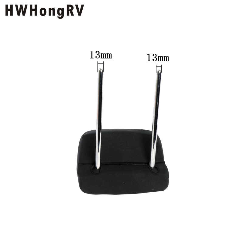 Adjustable on height car seat headrest parts campervan seats accessories L-shap Rear seat pillow