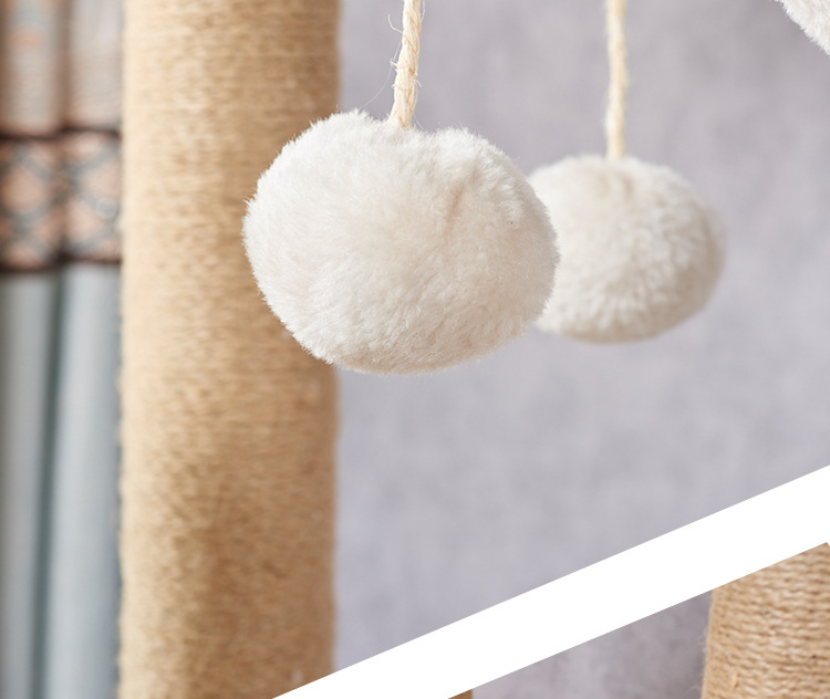 Multi Level Cat Tree House Scratching Post Heavy Duty With Sisal Rop Cat Tower Column Climbing Tree Cat's Dream Play Area