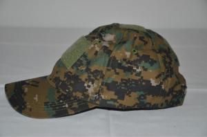 Quality 2014 Woodland camo Baseball Cap with velcro/Military Headwear wholesale