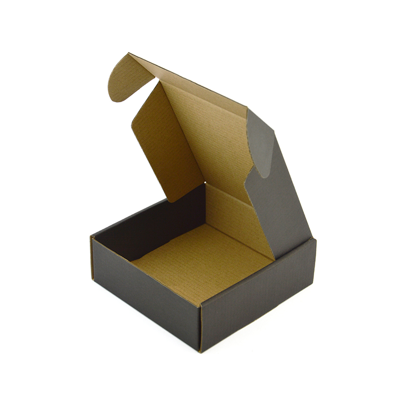 Custom Black Shipping Corrugated Paper Box 4C Printing for Mailing | Mailer Box Bulk