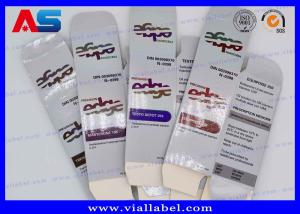 Quality Cardboard 10ml Vial Boxes For Glass Bottles Moving Hologram Medicine wholesale