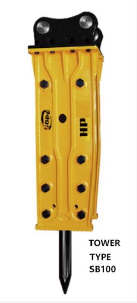 10-15 Ton Backhoe Jack Hammer Breaker For Excavator Sany Xcmg Lonking100