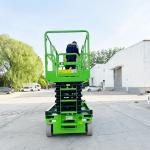 2000kg Mobile Hydraulic Battery Trailer Electric Scissor Lift for Aerial Work