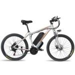 23Ah 27.5 Inch Electric Bike , Fat Tire Full Suspension Ebike Brushless 40km/H
