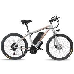 Quality 48V 26 Inch Electric Mountain Bike , E Full Suspension Mountain Bike 0.5kw wholesale