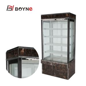 Quality 6 Layer SS Vertical Cake Display Case Good Heat Preservation wholesale