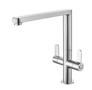 Quality Chrome Kitchen Mixer Taps Contemporary Style 3 Years Warranty wholesale