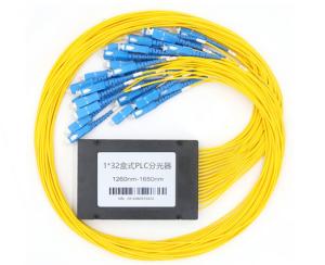 Quality 1X32 1X64 Fiber Optic PLC Splitter Module 1260nm - 1650nm For GPON Network wholesale