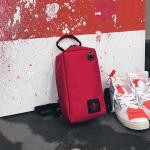 Ins fashion sports new ins color nameplate backpacks student bags handbags