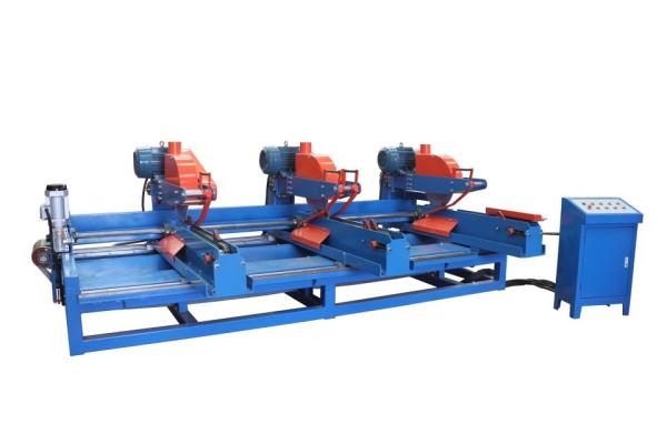 Multi Heads Wood Cutting Saw Woodworking Automatic Cross Cutting Saw Machinery