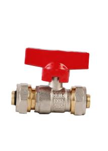 Quality Antiwear Heatproof T Handle Ball Valve , Corrosion Resistant Valve Tee Handle wholesale